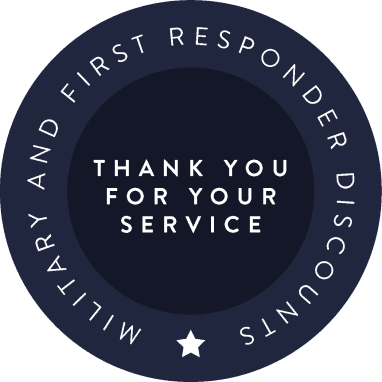 Military and First Responder Discounts.