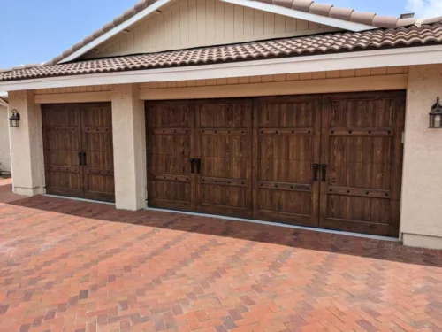 Spanish Style Garage Doors