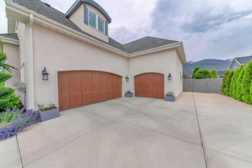 Which material should I choose for my garage door?